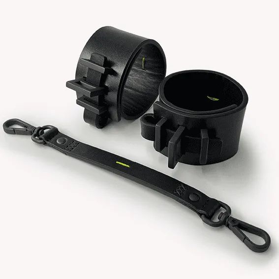 SPNKD - Whisper Handschellen | Schwarz Größe L – Bild 2