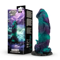 Mythical Mates - Dragonfly Dildo Lila & Grün - 22.6 cm Mythical Mates - Dragonfly Dildo Lila & Grün - 22.6 cm
