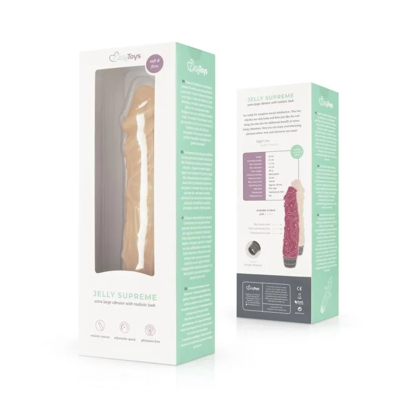 EasyToys »Jelly Supreme« Realistischer Vibrator – Bild 2