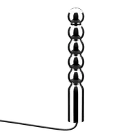 Aluminium-Dildo mit Kugelform, 16,5 cm Aluminium-Dildo mit Kugelform, 16,5 cm