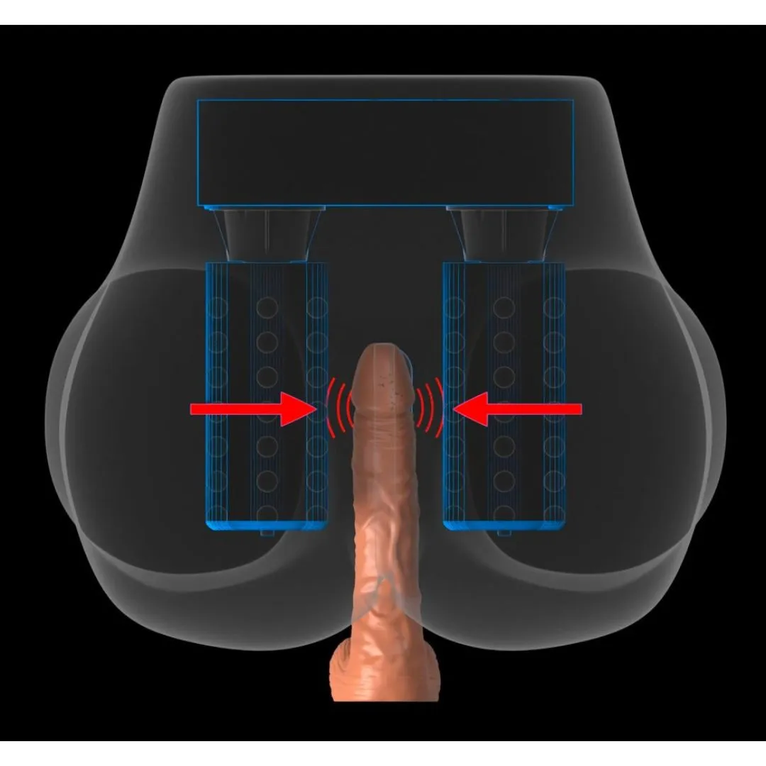 Masturbator " Milk Me Silly" mit Vibration und Rotations-Massage – Bild 5