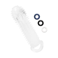 1,5" See-Thru Stretch Penis Extender, 15,5 cm 1,5" See-Thru Stretch Penis Extender, 15,5 cm