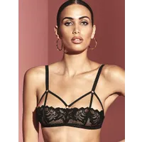 Bracli London: Balconette-BH, schwarz (M) Bracli London: Balconette-BH, schwarz (M)