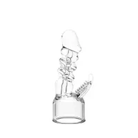 Power Wand Super Dong: Vibratoraufsatz, transparent Power Wand Super Dong: Vibratoraufsatz, transparent