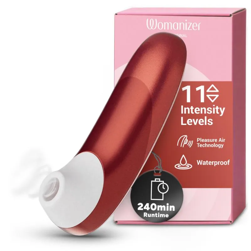 Womanizer - Pro Klitoris Stimulator - Bordeaux Red – Bild 3
