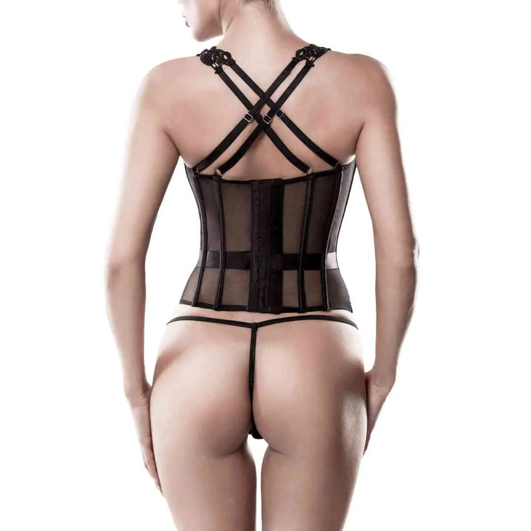 Corsagen-Set mit floralen Stickereien – Bild 3