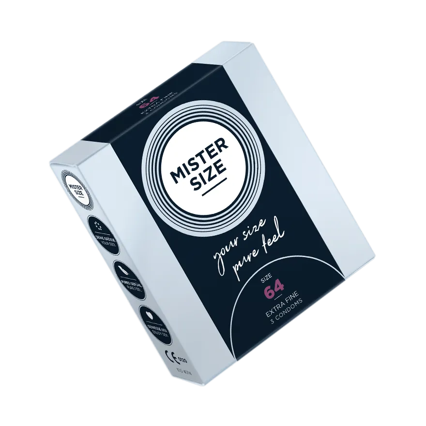 Mister Size 64, 64 mm, 3 Stück Mister Size 64, 64 mm, 3 Stück