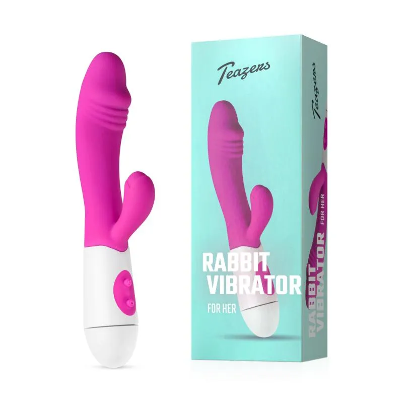 Teazers – Realistischer Rabbit Vibrator – Rosa – Bild 2