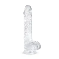 Jelly Dildo mit Hoden - 15 cm Jelly Dildo mit Hoden - 15 cm