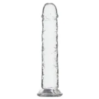 Crystal Addition - Transparenter Realistischer Dildo - 20 cm Crystal Addition - Transparenter Realistischer Dildo - 20 cm