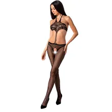 Passion Woman Bs080 Bodystocking Negro Talla Unica Passion Woman Bs080 Bodystocking Negro Talla Unica