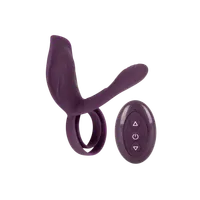 Penisring mit Vibrator und Klitorisstimulator Penisring mit Vibrator und Klitorisstimulator