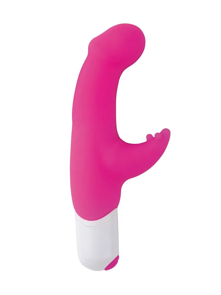 Love to Love Captain Charm: Bunny-/G-Punkt-Vibrator, pink/weiß Love to Love Captain Charm: Bunny-/G-Punkt-Vibrator, pink/weiß