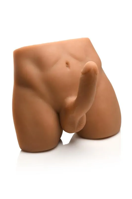 JOCK - Ass Masturbator mit Biegsamem Dildo - Mittlerer Hautto – Bild 4