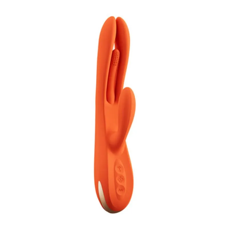 HoneyPlayBox - Terri App-gesteuerter Kinky Finger Tapping Rabbit Vibrator HoneyPlayBox - Terri App-gesteuerter Kinky Finger Tapping Rabbit Vibrator
