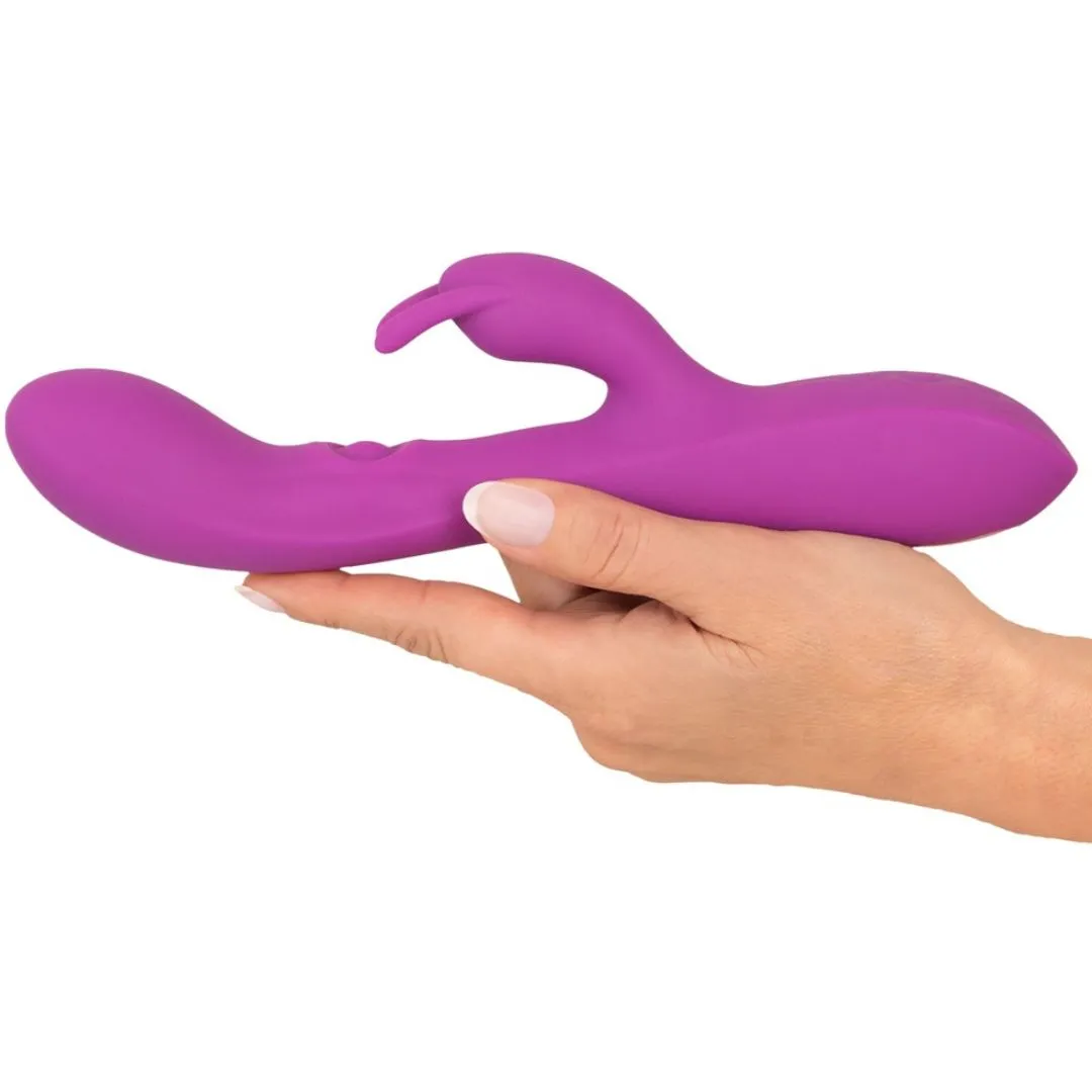 Rabbitvibrator mit Klopf-Funktion – Bild 4