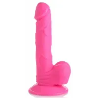 Poppin Dildo 16,5 cm - Rosa Poppin Dildo 16,5 cm - Rosa