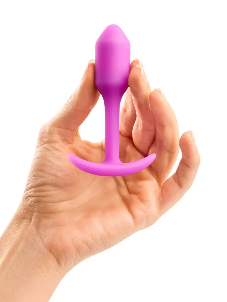 B-Vibe Snug Plug 1: Analplug, fuchsia B-Vibe Snug Plug 1: Analplug, fuchsia