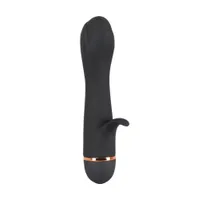Bendy Tulip: Bunny-Vibrator, schwarz Bendy Tulip: Bunny-Vibrator, schwarz