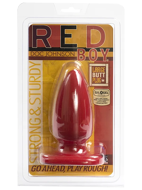 Buttplug Groß in Rot – Bild 2