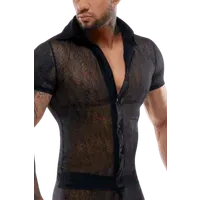 Hemd schwarz transparent Hemd schwarz transparent