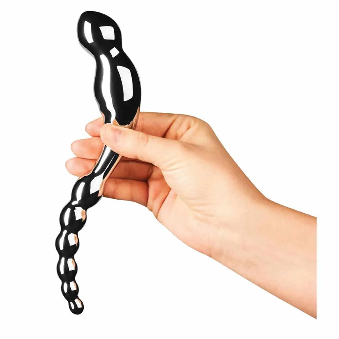 Edelstahl Dildo "Swerve" – Bild 3