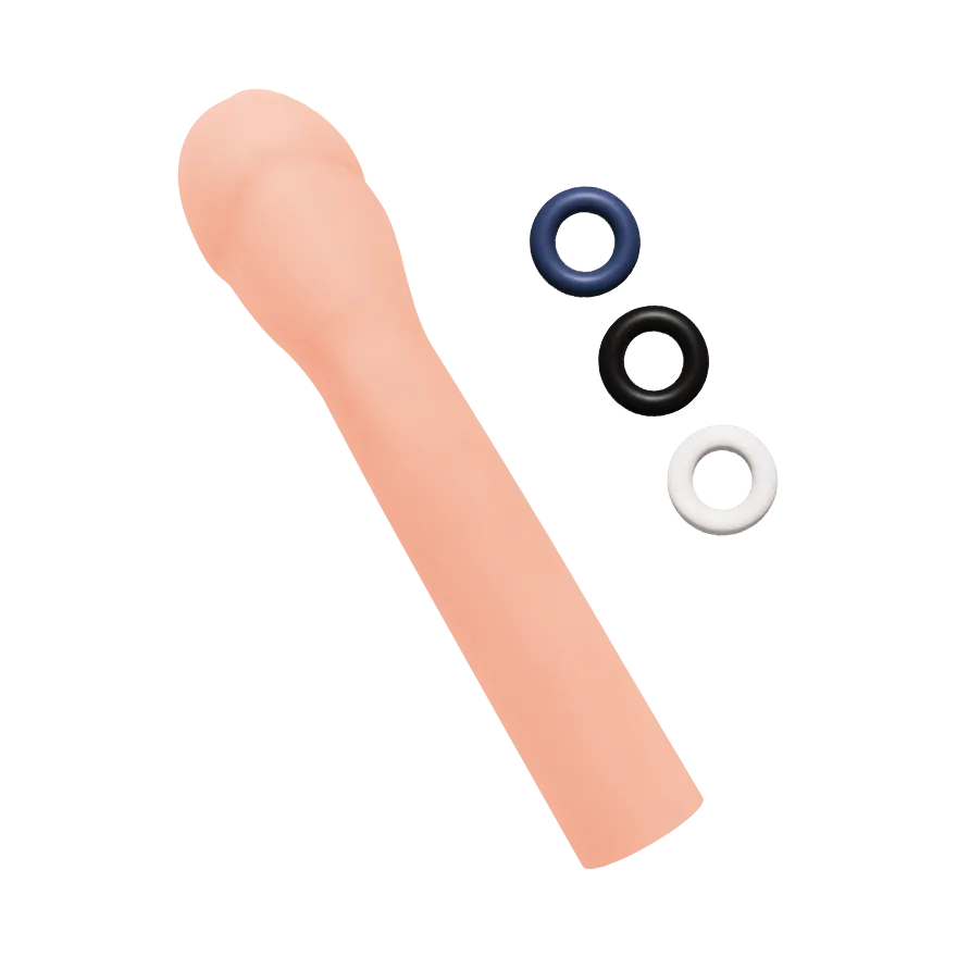 Realistic 3" Penis Extender, 21 cm Realistic 3" Penis Extender, 21 cm