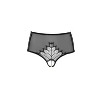 Bracli - Kyoto Hochtaillierter Perlen-Tanga - Luxus-Dessous Größe M Bracli - Kyoto Hochtaillierter Perlen-Tanga - Luxus-Dessous Größe M