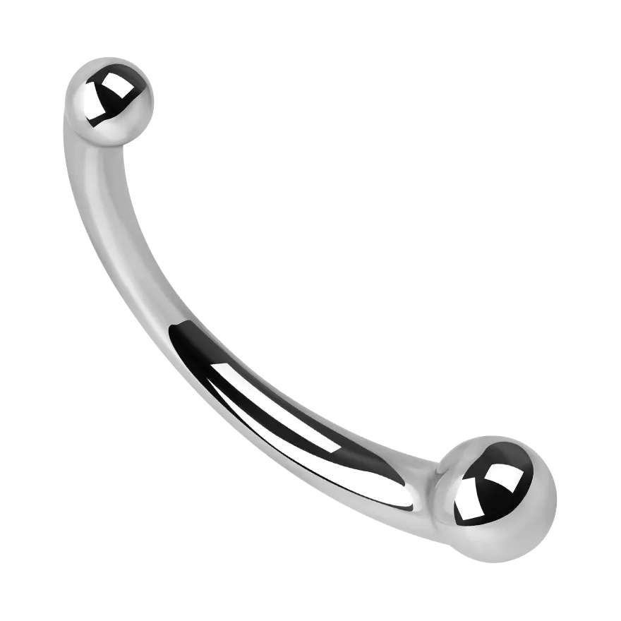 Prostata-Stimulator aus Edelstahl, Größe L, 19,6 cm Prostata-Stimulator aus Edelstahl, Größe L, 19,6 cm