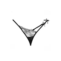 Adore Pixie: G-String, schwarz (One Size) Adore Pixie: G-String, schwarz (One Size)