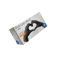 Einweg-Latexhand schuhe, 100 Stück Einweg-Latexhand schuhe, 100 Stück