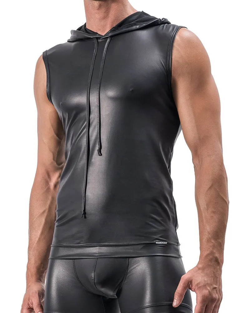 MANSTORE M510: Hoody Tanktop, schwarz (XL) MANSTORE M510: Hoody Tanktop, schwarz (XL)