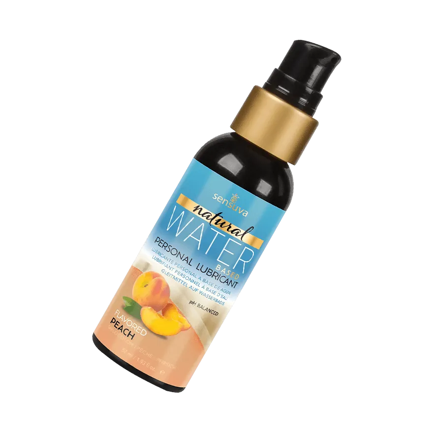 Lubes - Natural Water-Based Lubricant Peach, 57 ml Lubes - Natural Water-Based Lubricant Peach, 57 ml