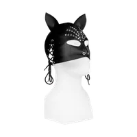 Ledermaske mit Ohren Ledermaske mit Ohren