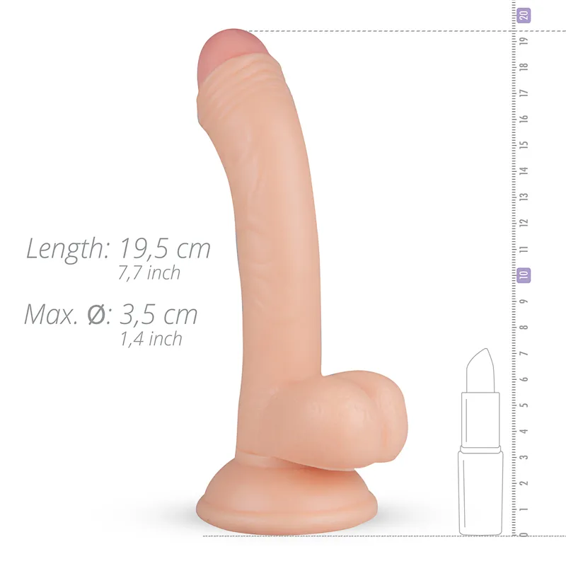 Real Fantasy »Vince« realistischer Dildo 19,5cm – Bild 5