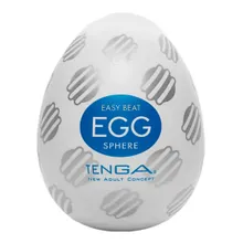 Tenga-Ei Masturbator „Egg Sphere“ mit Rillenkugel-Struktur Tenga-Ei Masturbator „Egg Sphere“ mit Rillenkugel-Struktur
