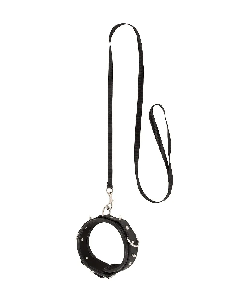 Bad Kitty Halsfessel mit Leine, schwarz Bad Kitty Halsfessel mit Leine, schwarz