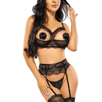 Dessous Set 3tlg. ouvert Dessous Set 3tlg. ouvert