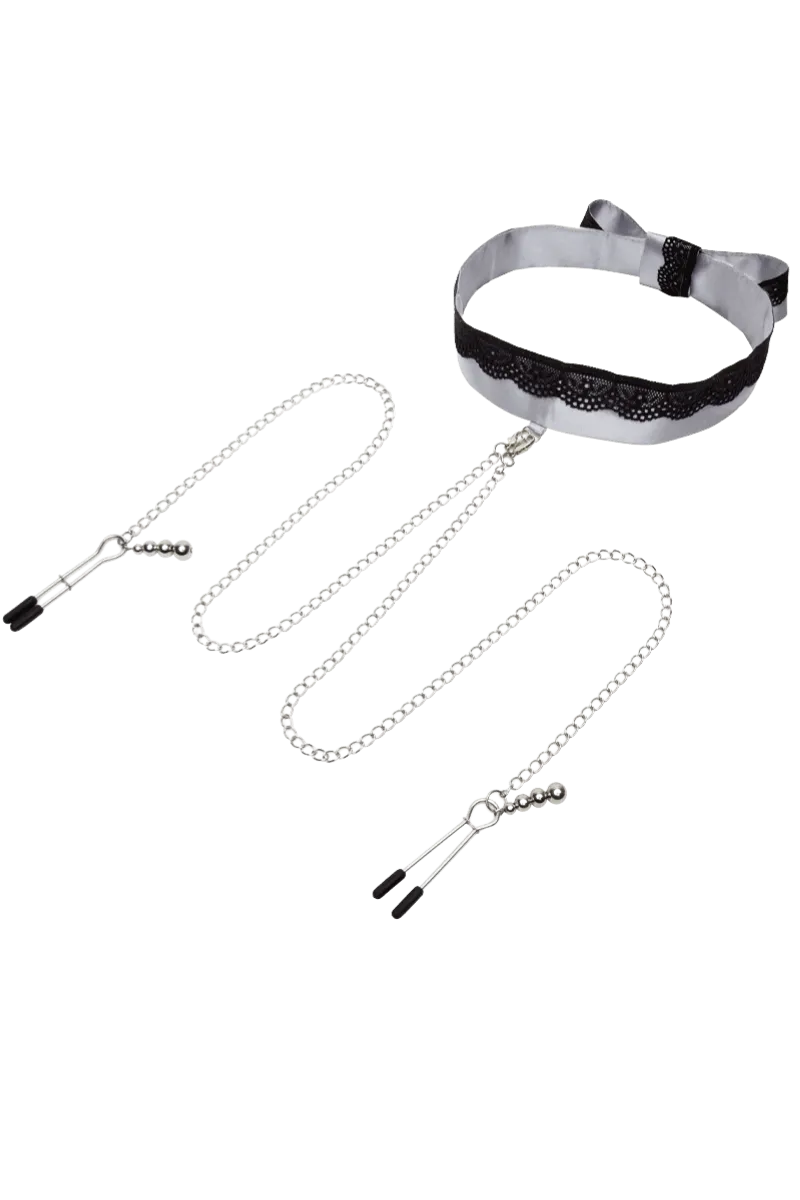 Shades of Grey Halsband mit Nippelklemmen Shades of Grey Halsband mit Nippelklemmen