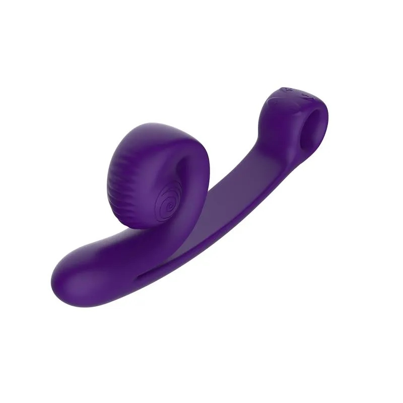 Snail Vibe Curve Duo Vibrator - Lila – Bild 3