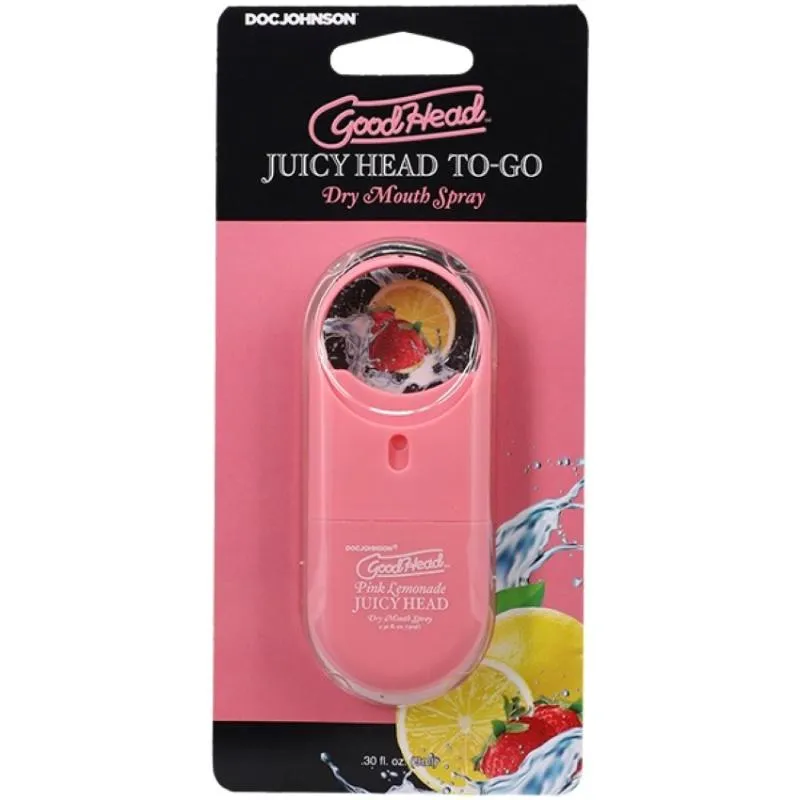 Doc Johnson - GoodHead Juicy Head Dry Mouth Spray ToGo - Limonade - 9 ml – Bild 3