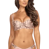 Push-Up BH mit goldenen Stickereien Push-Up BH mit goldenen Stickereien