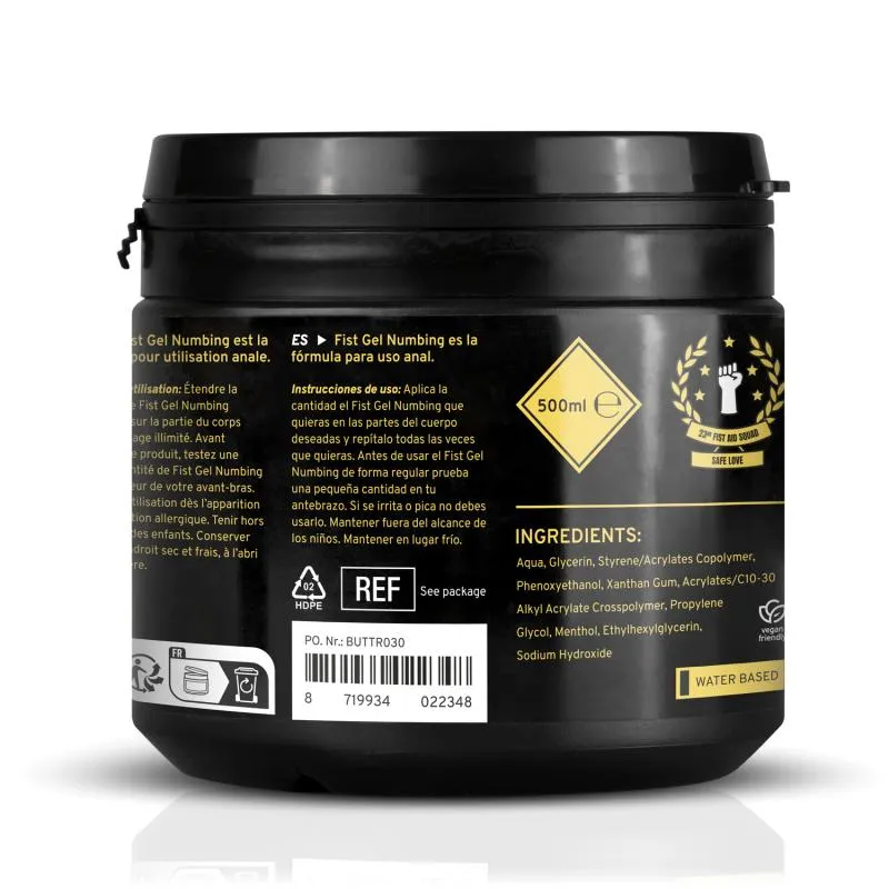 BUTTR - Fisting Gel Betäubend - 500 ml – Bild 5