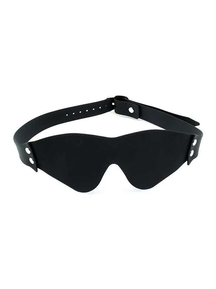 Silikon-Augenmaske, schwarz Silikon-Augenmaske, schwarz