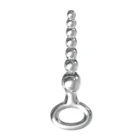 Icicles No 67: Glas-Analdildo, transparent Icicles No 67: Glas-Analdildo, transparent