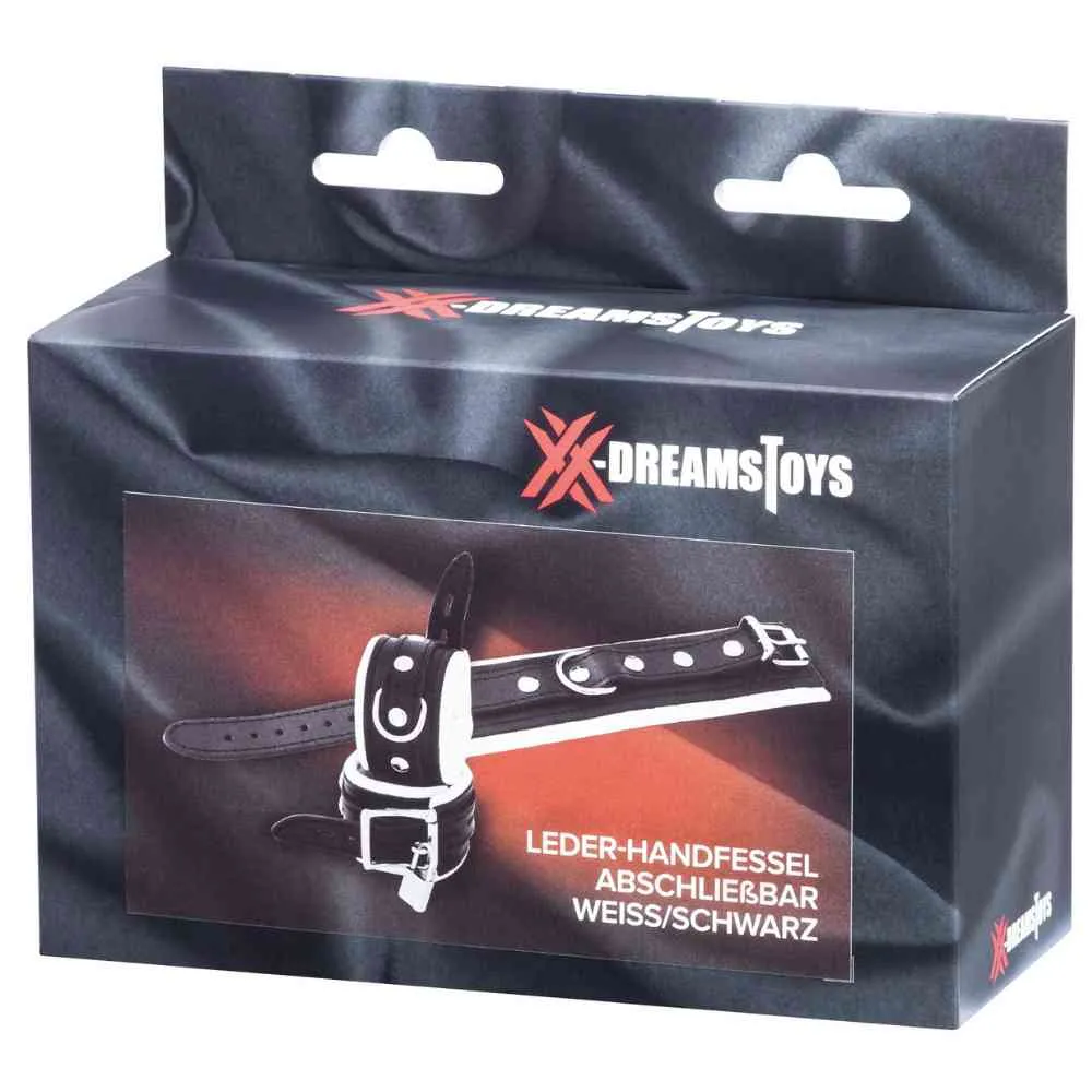 Leder-Handfessel abschließbar – Bild 5