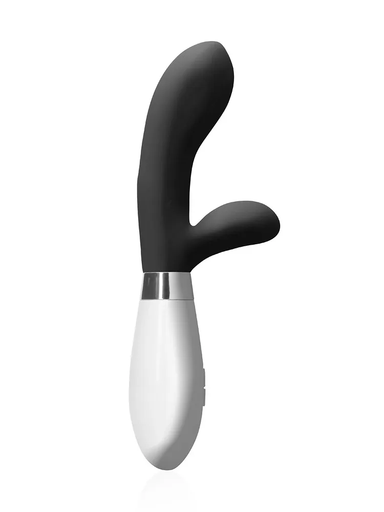Luna Achilles: Bunny-Vibrator, schwarz Luna Achilles: Bunny-Vibrator, schwarz