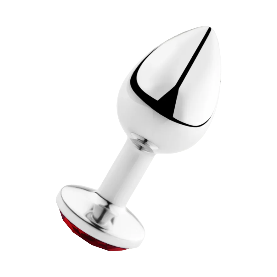 Analdildo mit Kristall, 7,5 cm Analdildo mit Kristall, 7,5 cm