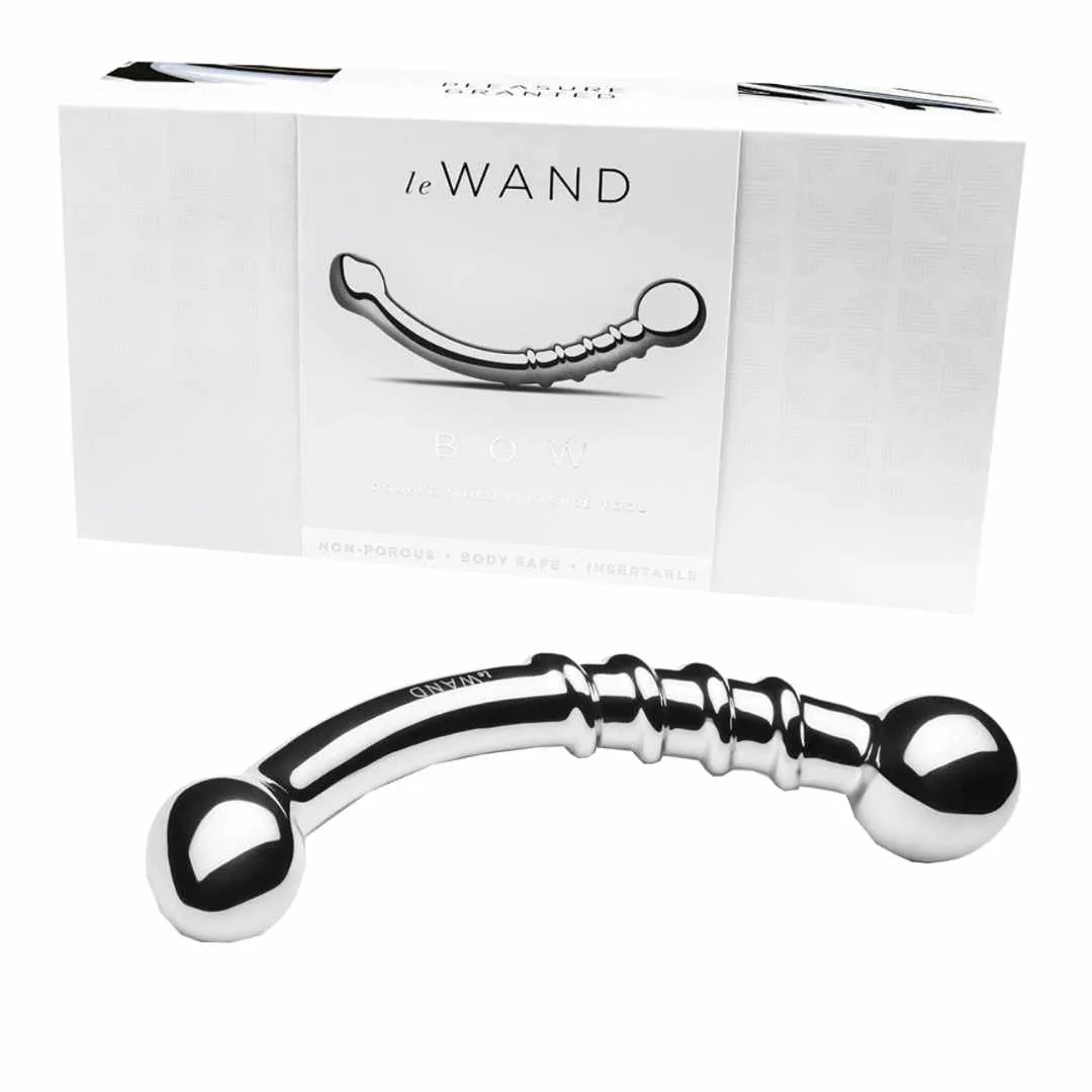 Edelstahl Dildo "Wand Bow" – Bild 4
