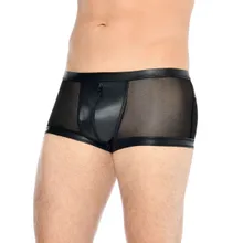 Patrice Catanzaro Tyrion: Wetlook-Netz-Pant, schwarz (XL) Patrice Catanzaro Tyrion: Wetlook-Netz-Pant, schwarz (XL)